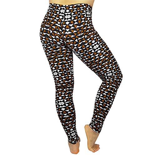 BCCSK Leggings for Women Buttery Soft Classic Print Popular Leggings (Y30, one Size)